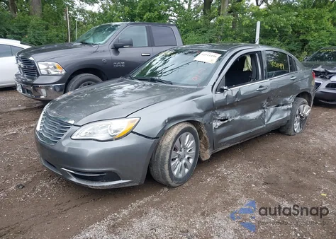 2013 Chrysler 200 Lx из США, поврежденный, VIN 1C3CCBAGXDN669109